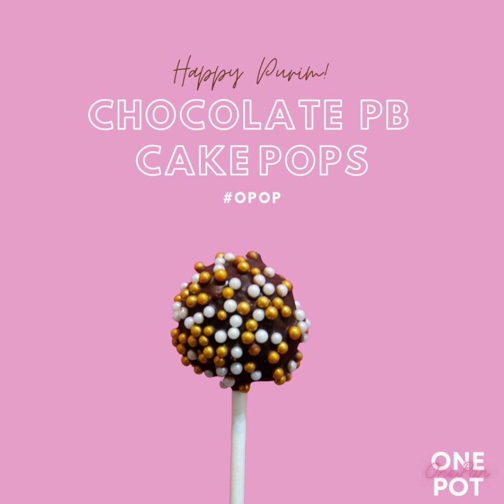 Chocolate PeaNUT Butter Cake POPs
